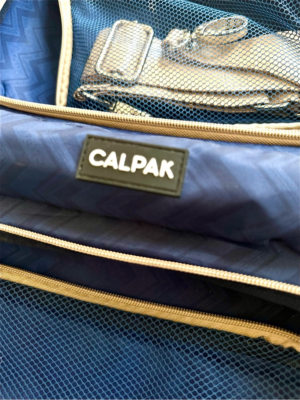 Calpak Vanity Case in Champagne Gold - Picture 12 of 12